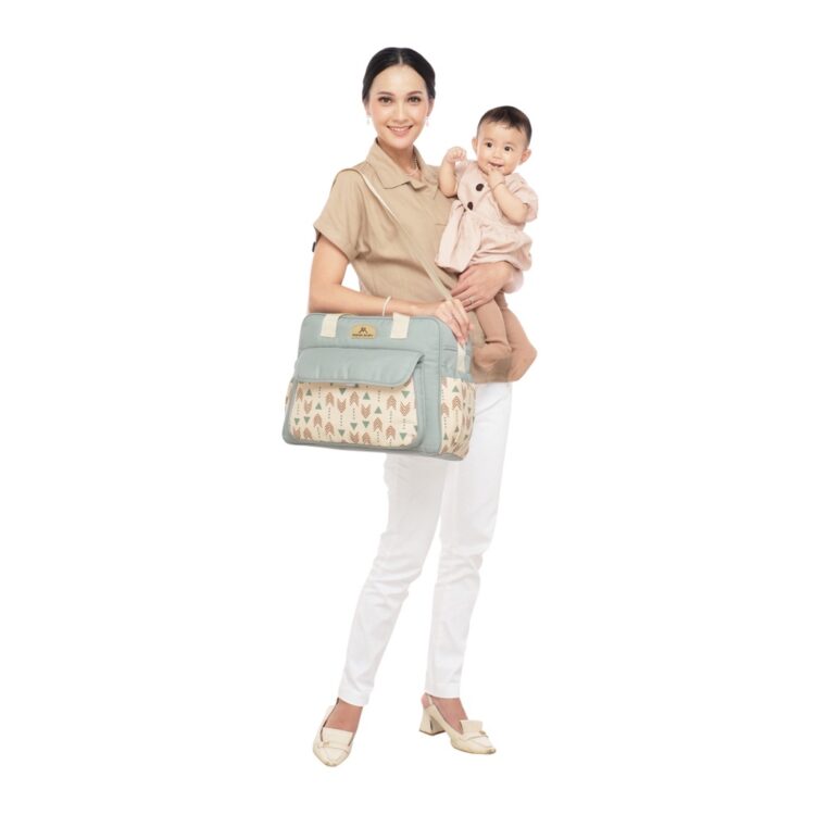Mom's Baby Tas Bayi Besar Panna Series