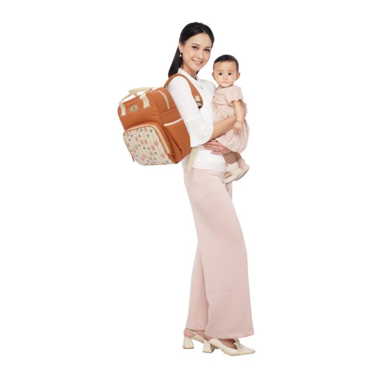 Mom's Baby Tas Bayi Ransel Panna Series