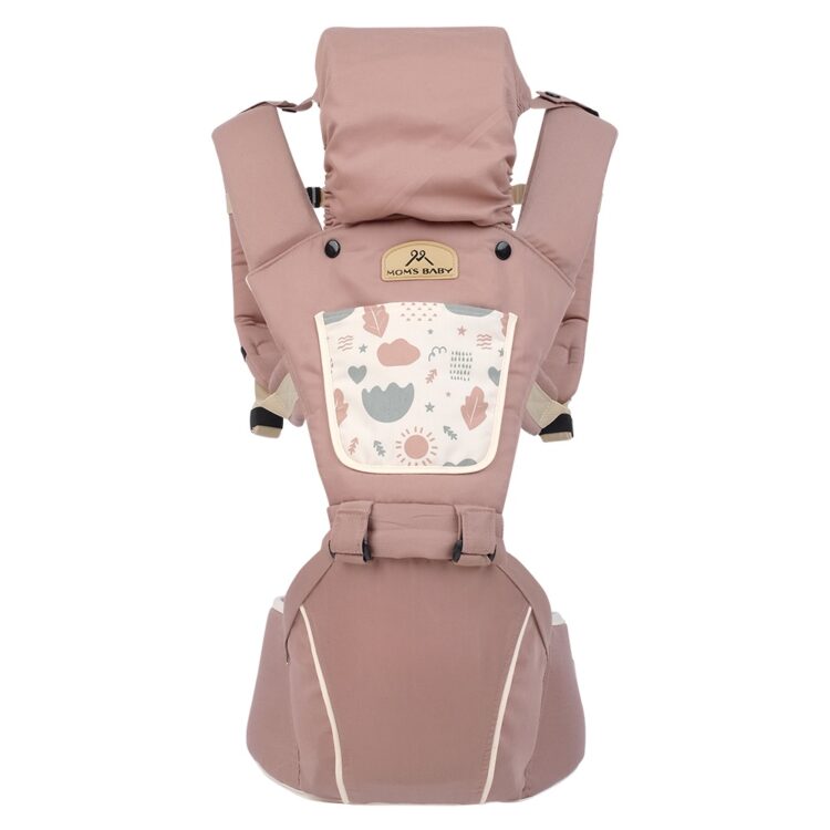 Mom's Baby Gendongan Hipseat 7 in 1 Sunrise Series - Gambar 3
