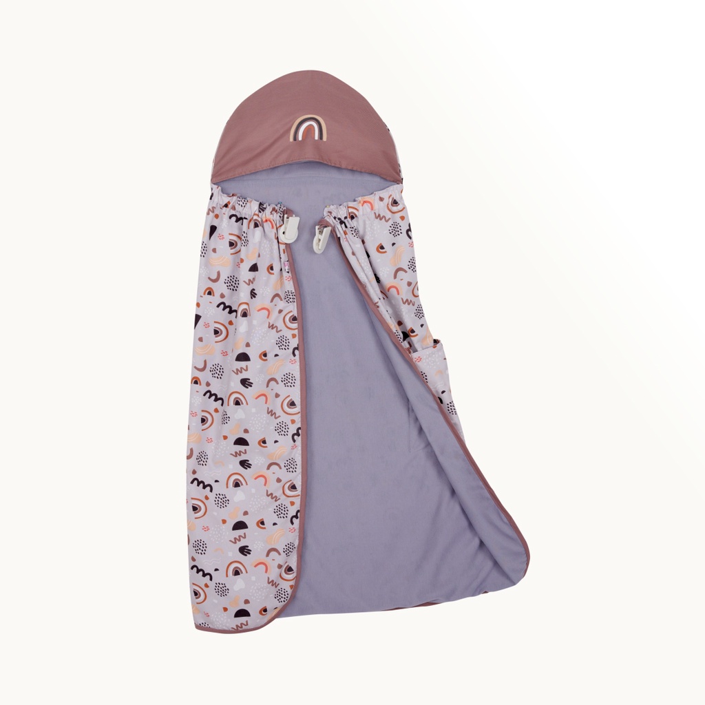 Mom's Baby On The Go Blanket 6 in 1 Aurora Series - Gambar 3
