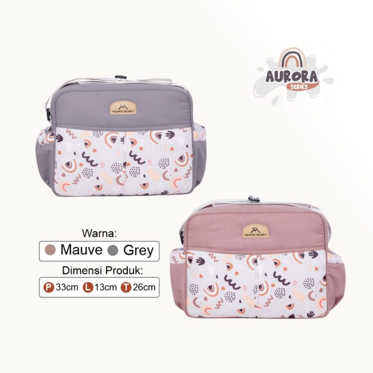 Mom's Baby Tas Bayi Medium Aurora Series