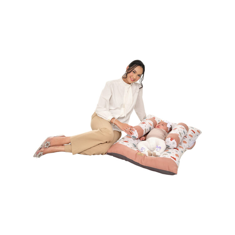 Mom's Baby Kasur Bayi Dakron Dan Kelambu Cloudy Series