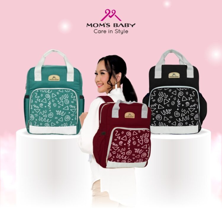 Mom's Baby Tas Bayi Ransel Kenzie Series - Gambar 2
