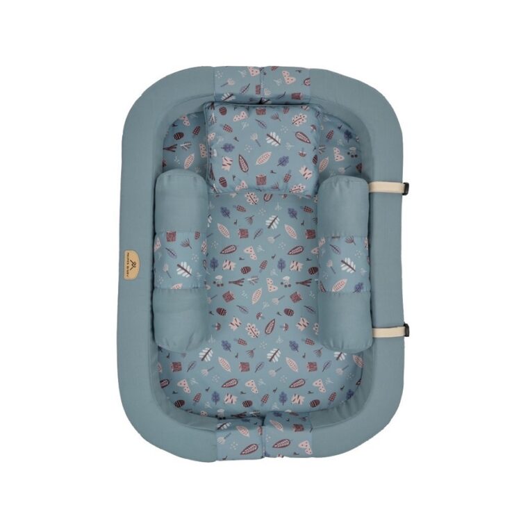 Mom's Baby Kasur Bayi Sofa + Kelambu Woody Series - Gambar 2