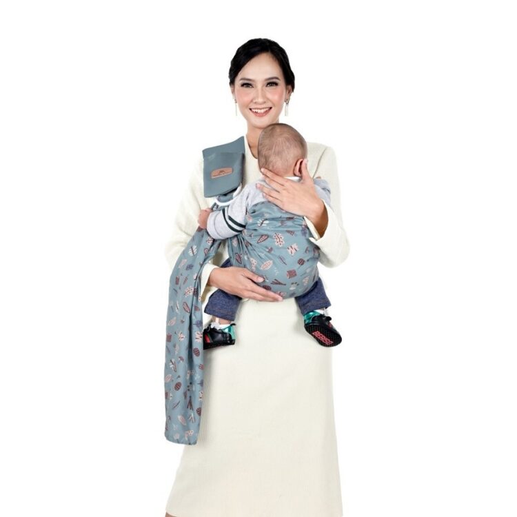 Mom's Baby Gendongan Samping Multifungsi Woody Series