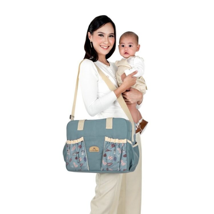 Mom's Baby Tas Bayi Besar Woody Series