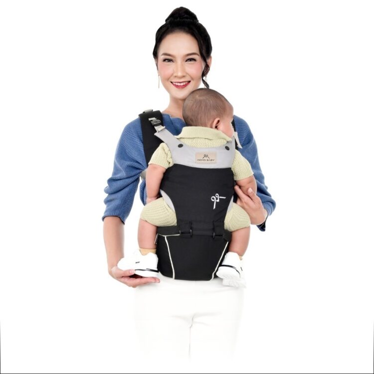 Mom's Baby Gendongan Hipseat Bayi 7 In 1 Lite - Gambar 2