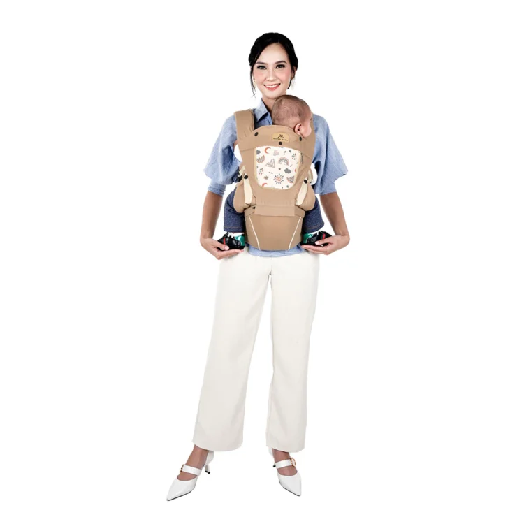 Mom's Baby Gendongan Bayi Hipseat Airflow Dan Gendongan 10 In 1 Carter