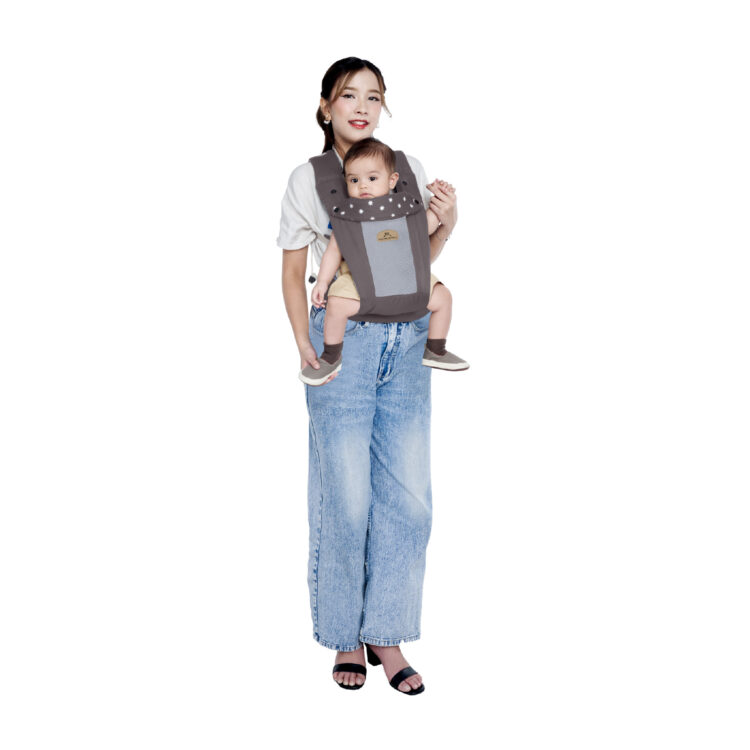 Moms Baby Gendongan SSC M-Shape 3in1 Onyx Airflow