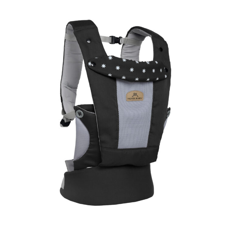 Moms Baby Gendongan SSC M-Shape 3in1 Onyx Airflow - Gambar 2